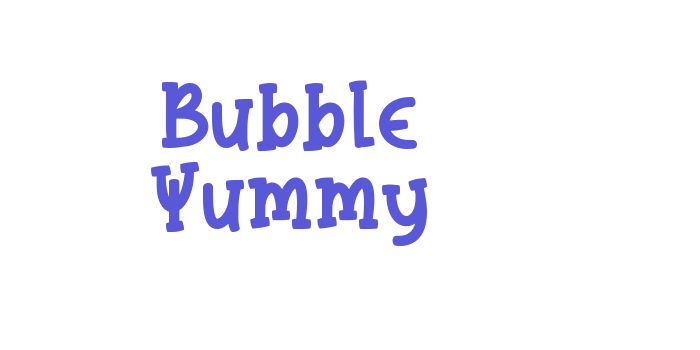 Bubble Yummy Font Download