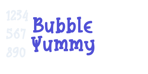 Bubble Yummy-font-download