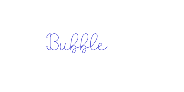 Bubble Font Download