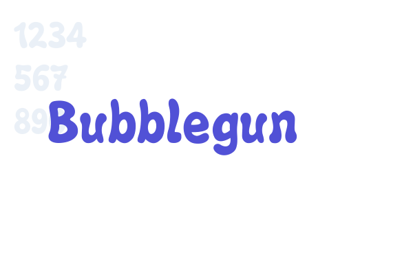 Bubblegun Font Download