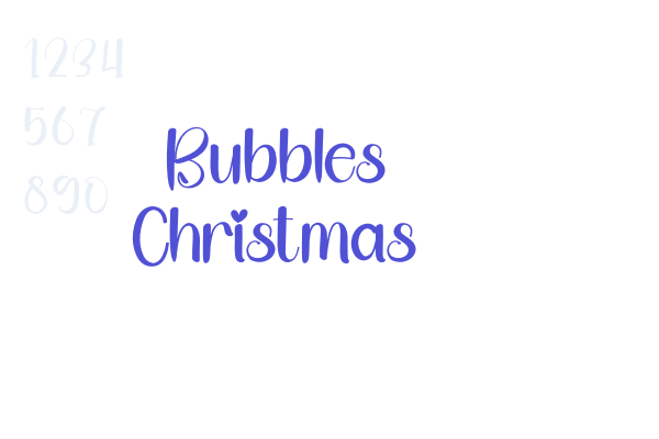 Bubbles Christmas
