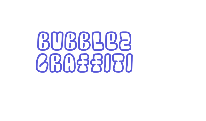 Bubblez Graffiti Font Download