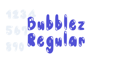 Bubblez Regular-font-download