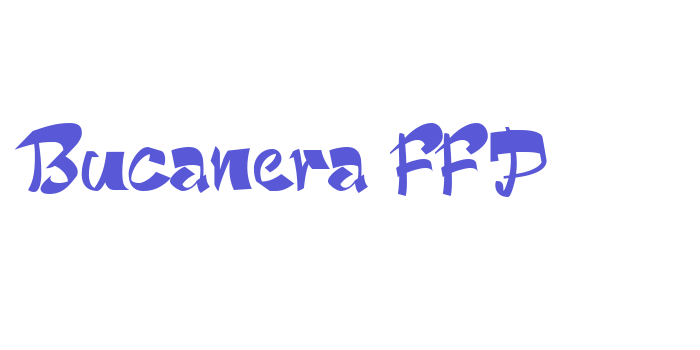 Bucanera FFP Font Download