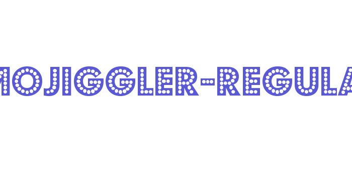 BudmoJiggler-Regular Font Download