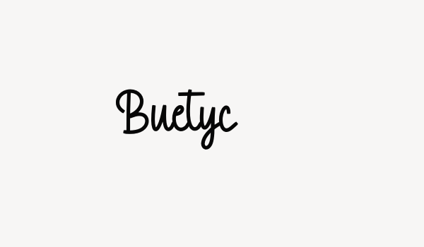 Buetyc Font