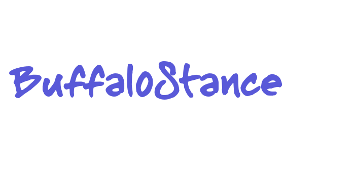 BuffaloStance Font Download