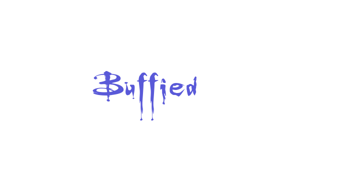 Buffied Font Download