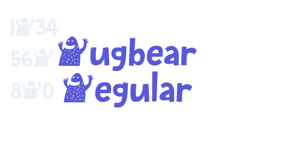 Bugbear Regular font free