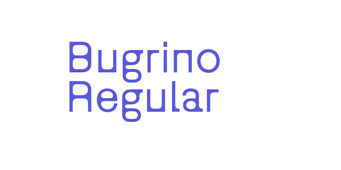 Bugrino Regular Font Download