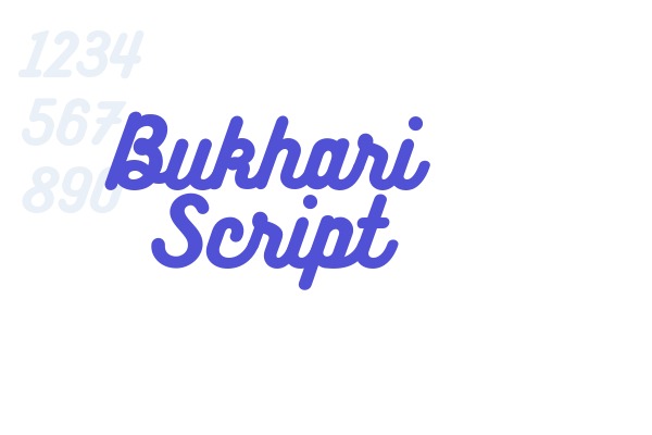 Bukhari Script Font Download