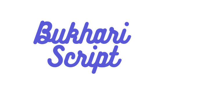 Bukhari Script Font Download