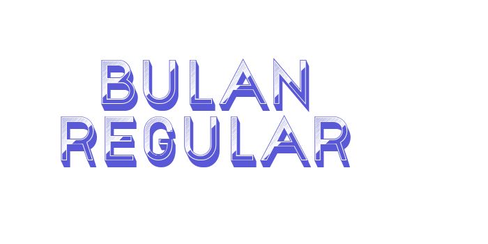 Bulan Regular Font Download