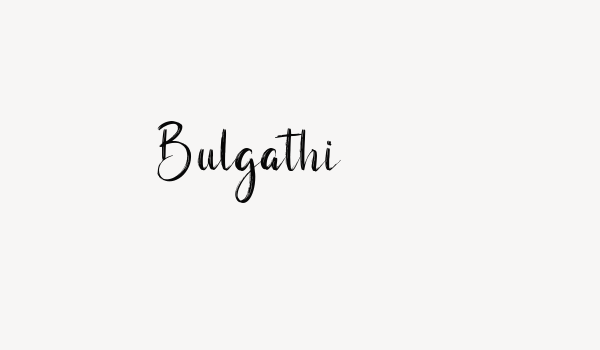 Bulgathi Font