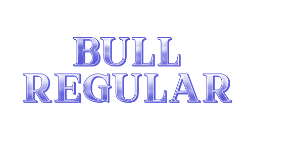 Bull Regular font