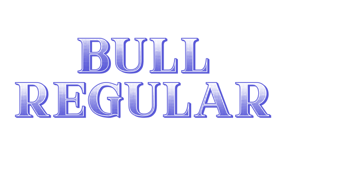 Bull Regular Font