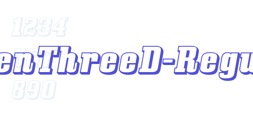 BullpenThreeD-Regular-font-download