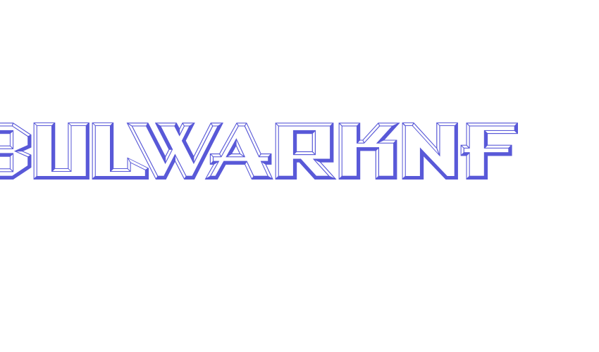 BulwarkNF Font Download