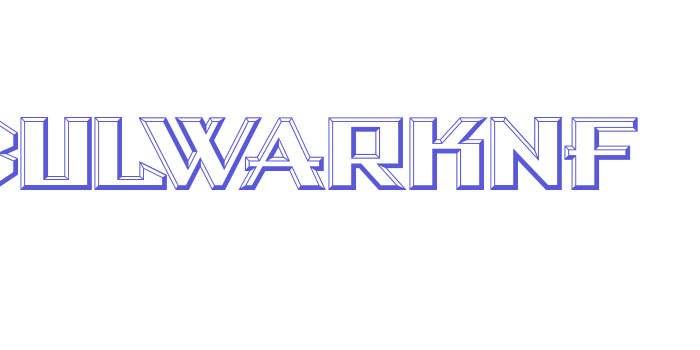 BulwarkNF Font Download