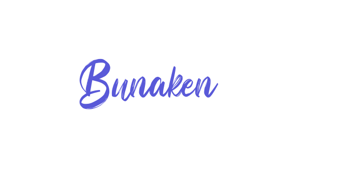 Bunaken Font Download