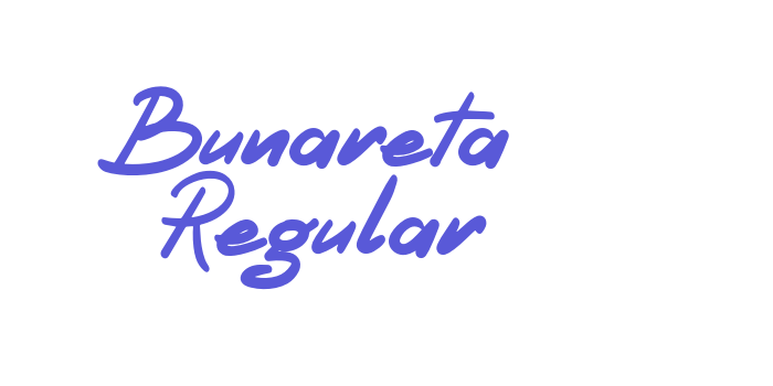 Bunareta Regular Font Download