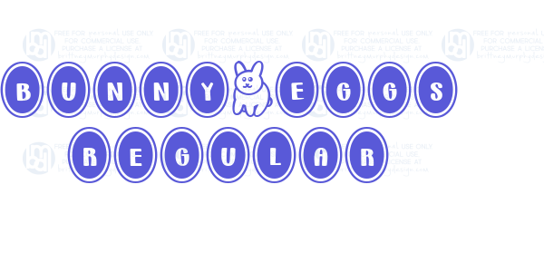 Bunny*Eggs Regular font