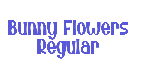 Bunny Flowers Regular Font Download