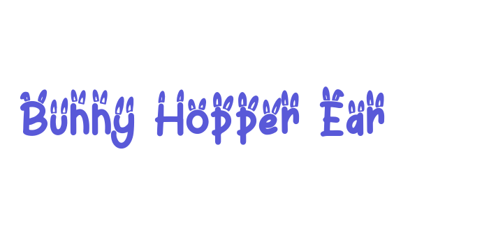 Bunny Hopper Ear Font Download