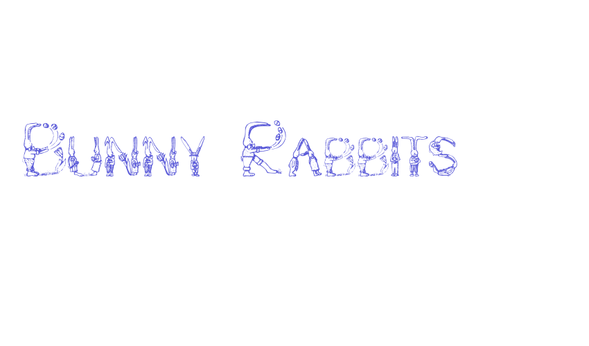 Bunny Rabbits Font Download