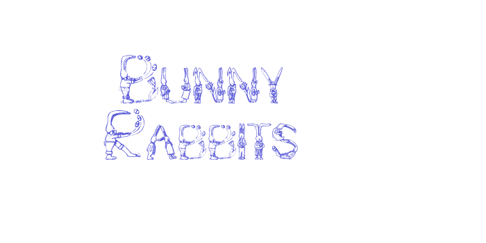 Bunny Rabbits Font Download