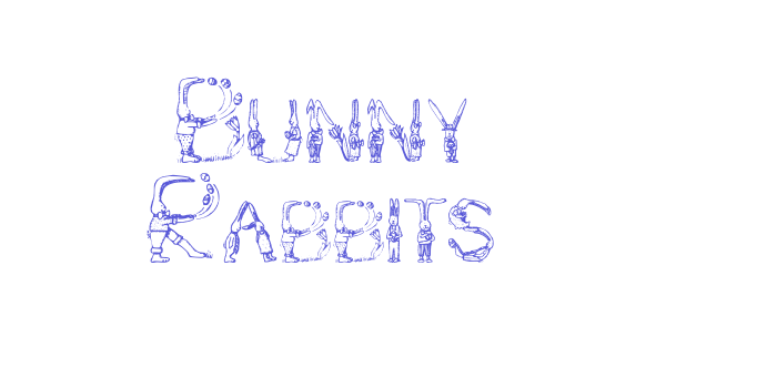 Bunny Rabbits Font