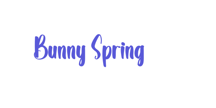 Bunny Spring Font Download