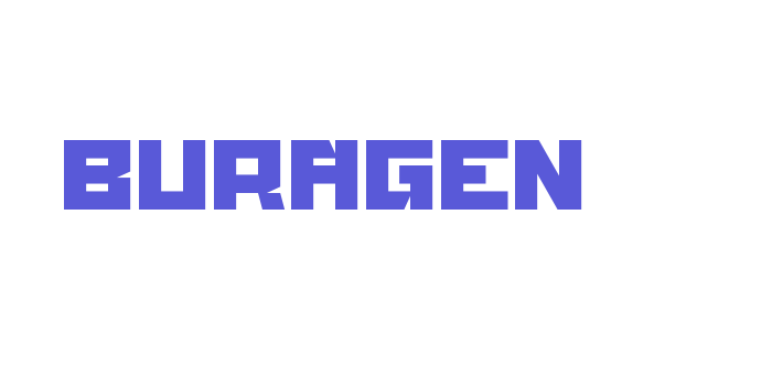 Buragen Font Download