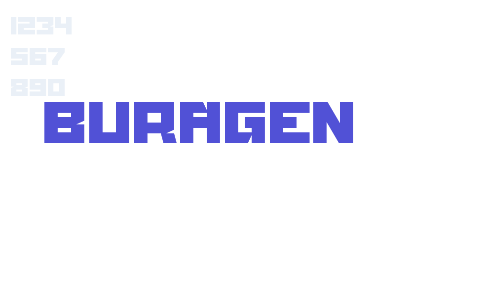 Buragen-font-download