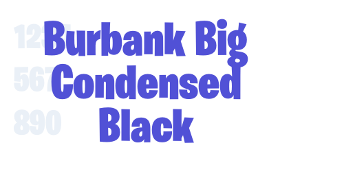 Burbank Big Condensed Black-font-download