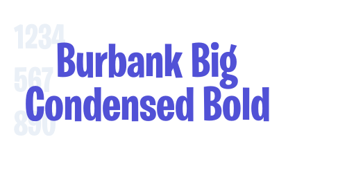 Burbank Big Condensed Bold-font-download