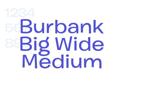 Burbank Big Wide Medium