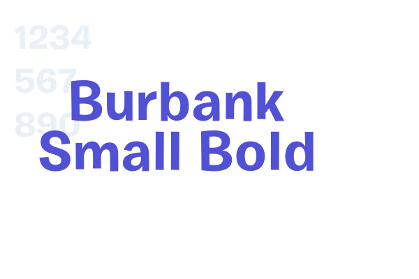 Burbank Small Bold