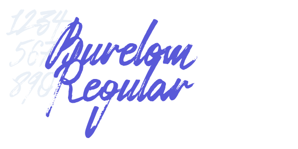 Burelom Regular font free