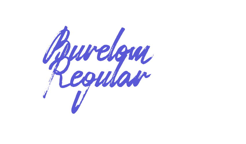 Burelom Regular Font