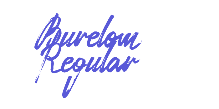 Burelom Regular Font Download