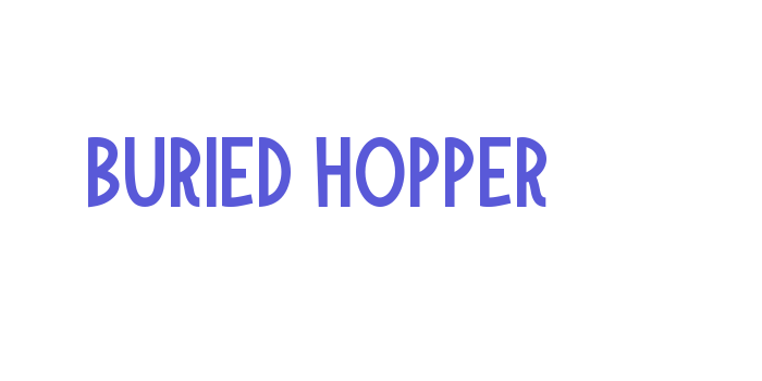 Buried Hopper Font Download