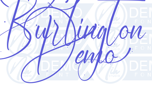 Burlington Demo Font Download