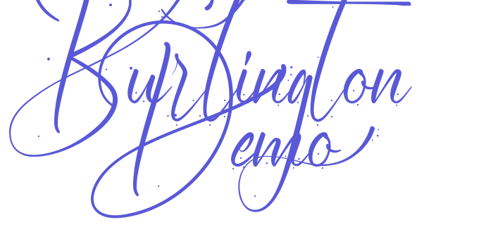 Burlington Demo Font