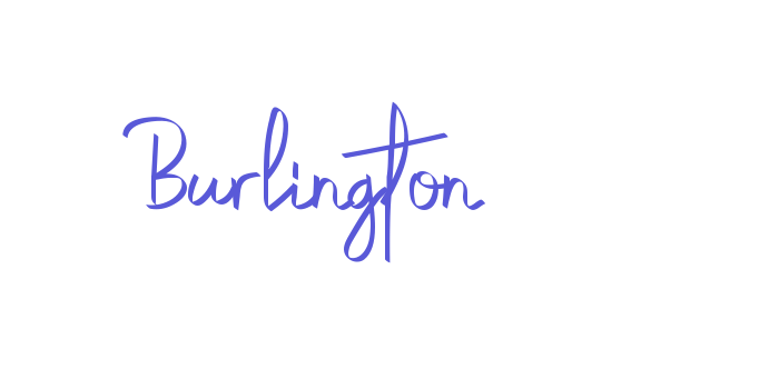 Burlington Font Download