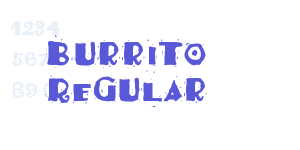 Burrito Regular font free