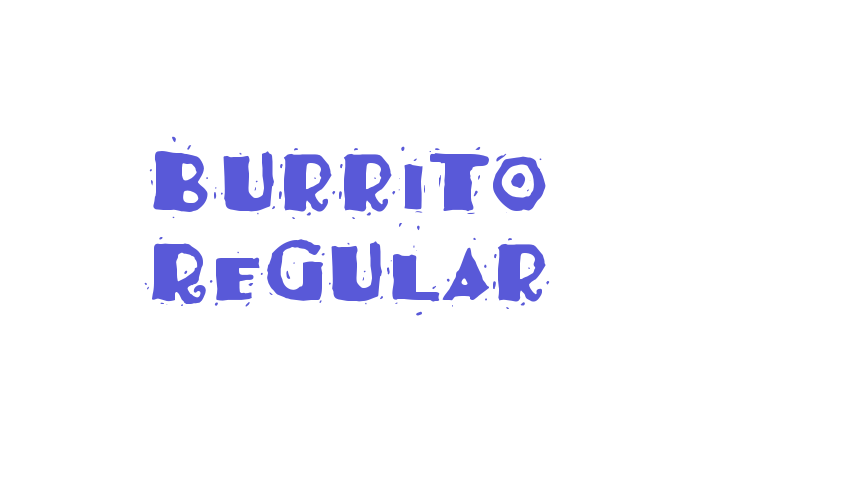 Burrito Regular Font Download