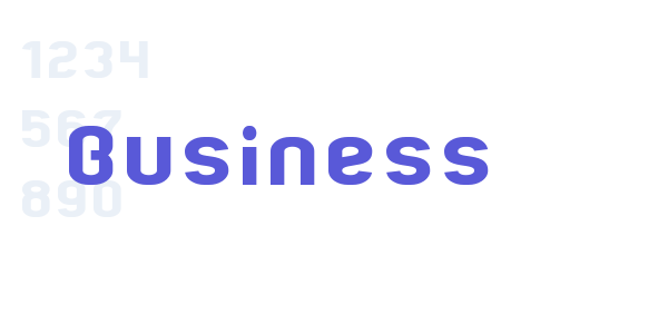 Business font free