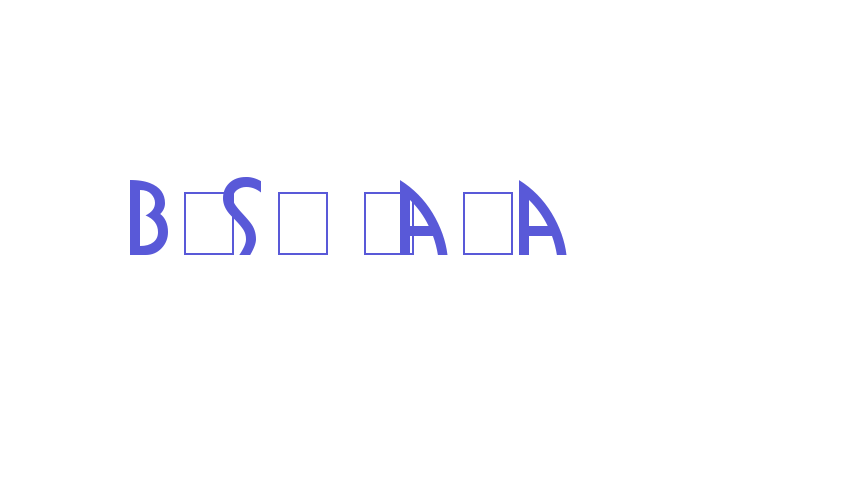 Busorama Font