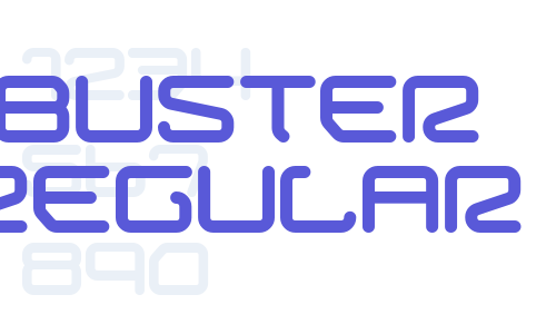 Buster Regular Font Download